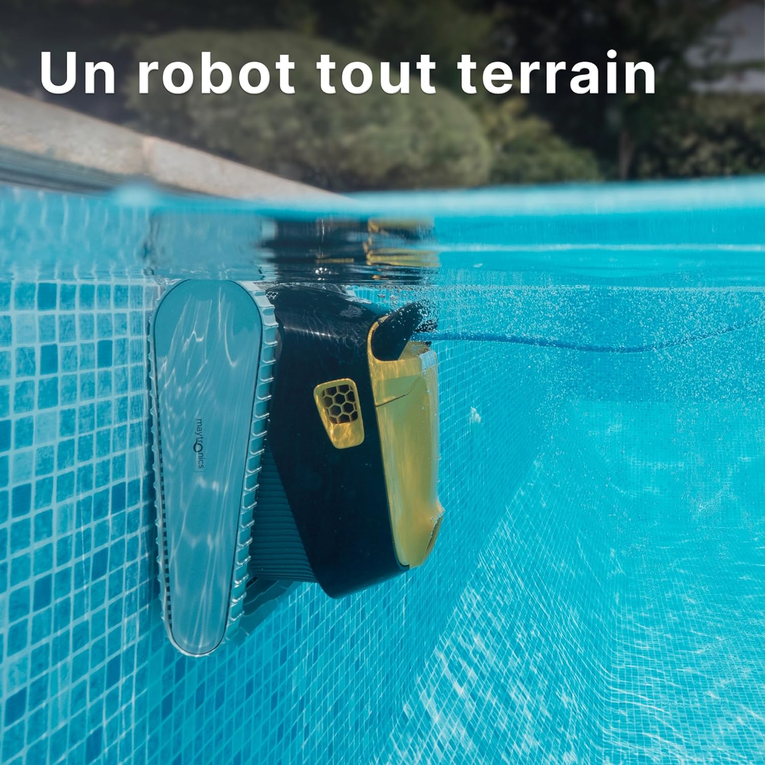 Dolphin - E35 série - piscines jusqu’à 12 m - nettoyage fond et parois - E35