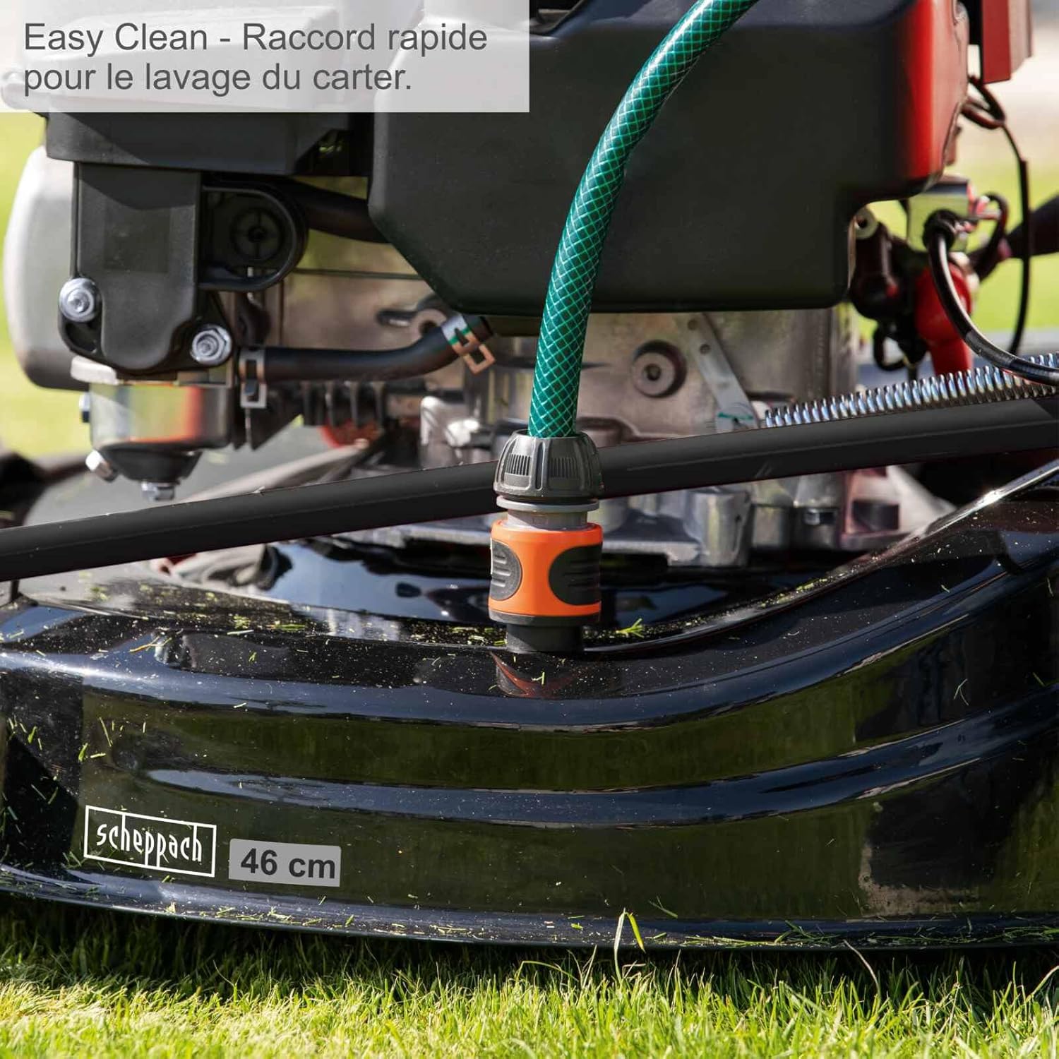 Scheppach - Tondeuse autotractée 51 cm 65L 4T mulching MS173-51