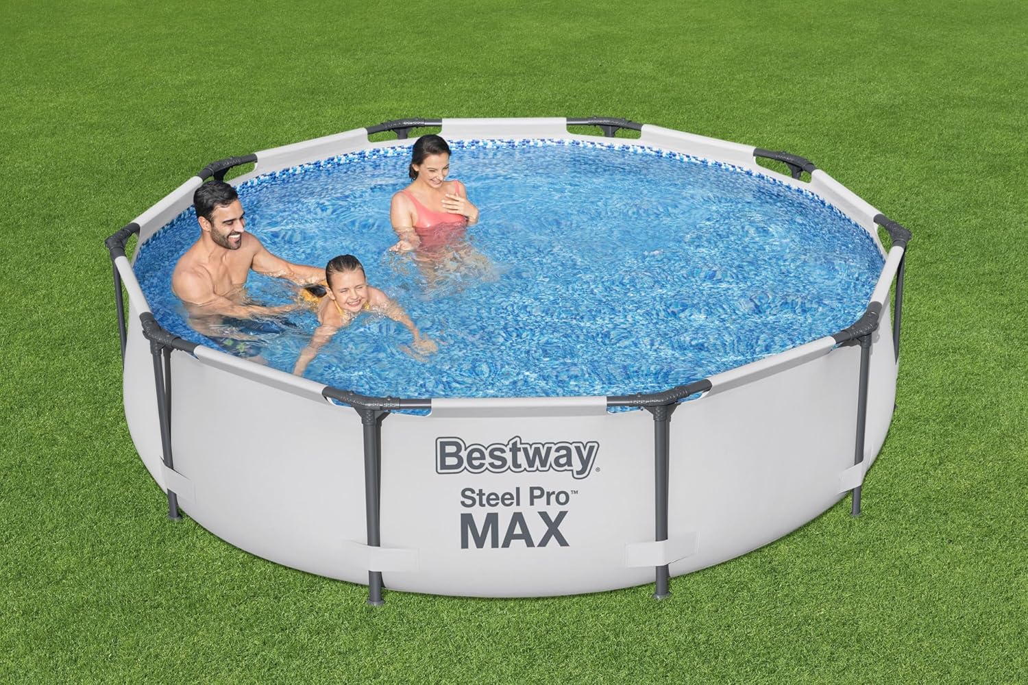 Bestway - Steel Pro Max piscine ronde - 305x76 cm - filtre cartouche