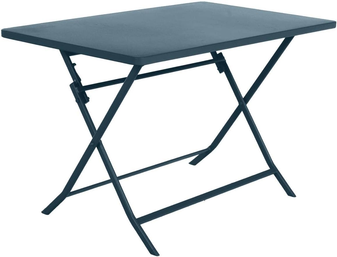 Hespéride - Greensboro - table de jardin pliante 4 places acier époxy antirouille