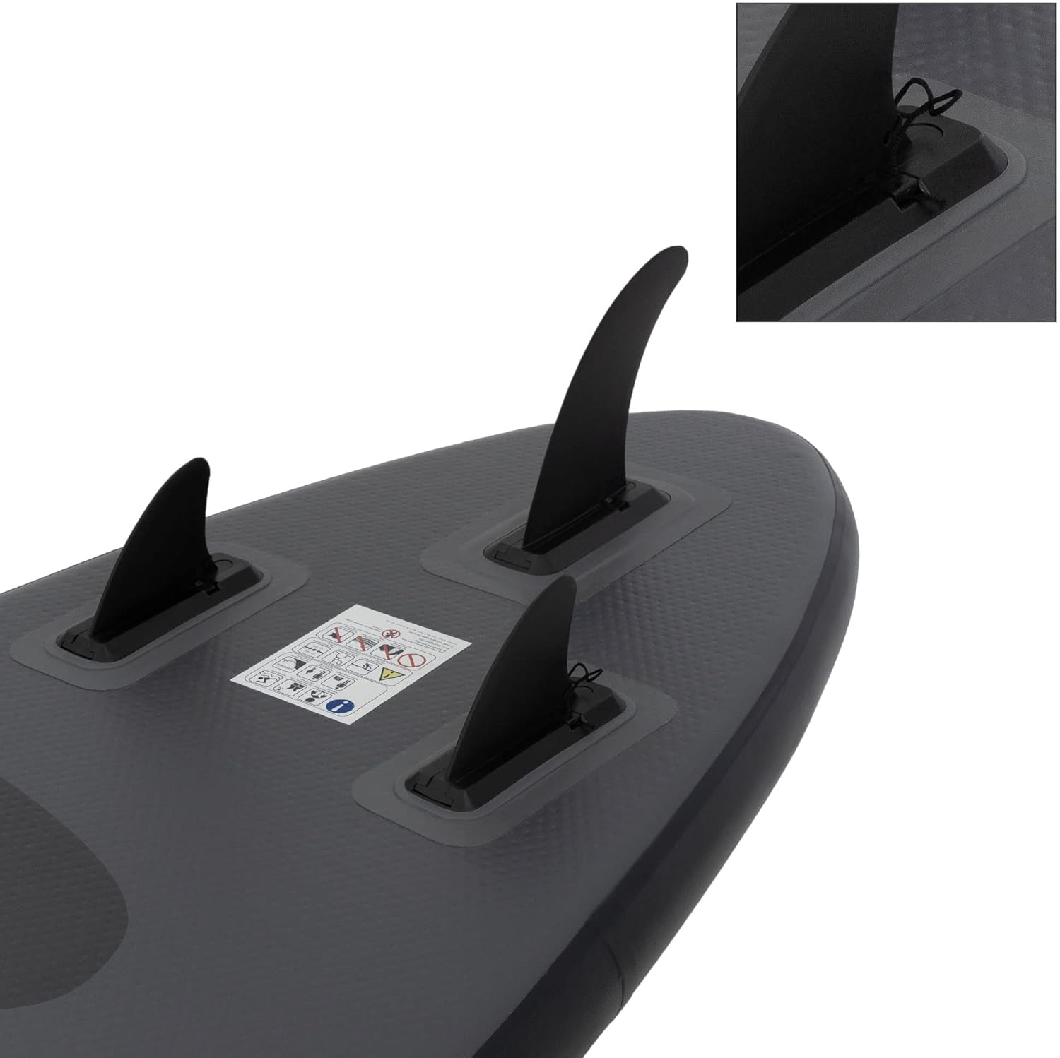 ECD Germany - SUP gonflable série Stand Up - 305/308/320/380 cm - PVC, 120/150 kg, 10/15 cm d’épaisseur