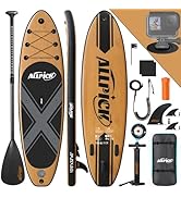 ALLPICK Premium SUP Board Set | Stand Up Paddle Board Gonflable 320 cm | Avec caméra universelle...