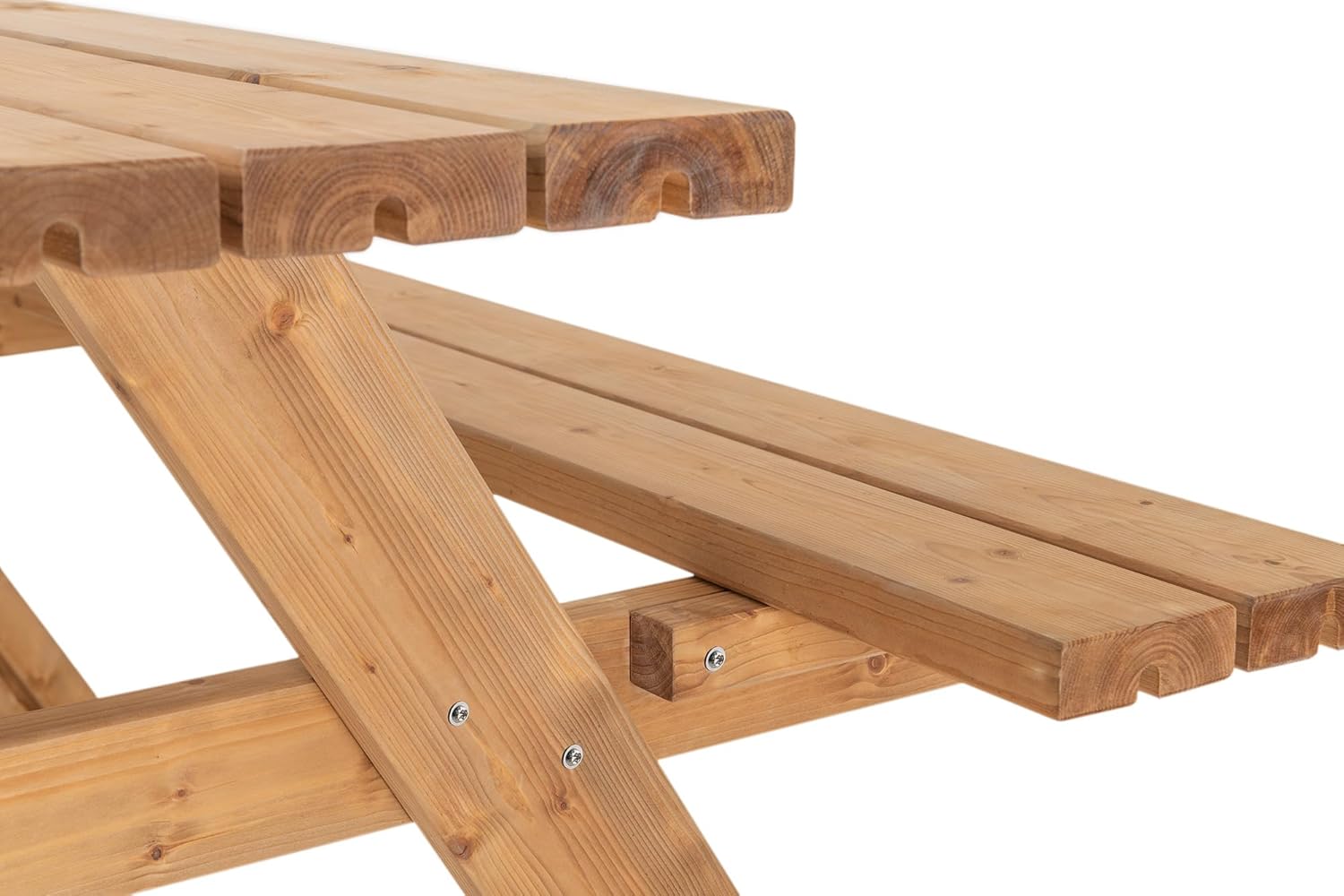 Amata - Table classique UNGURS - bois extérieur pliant - résistante intempéries