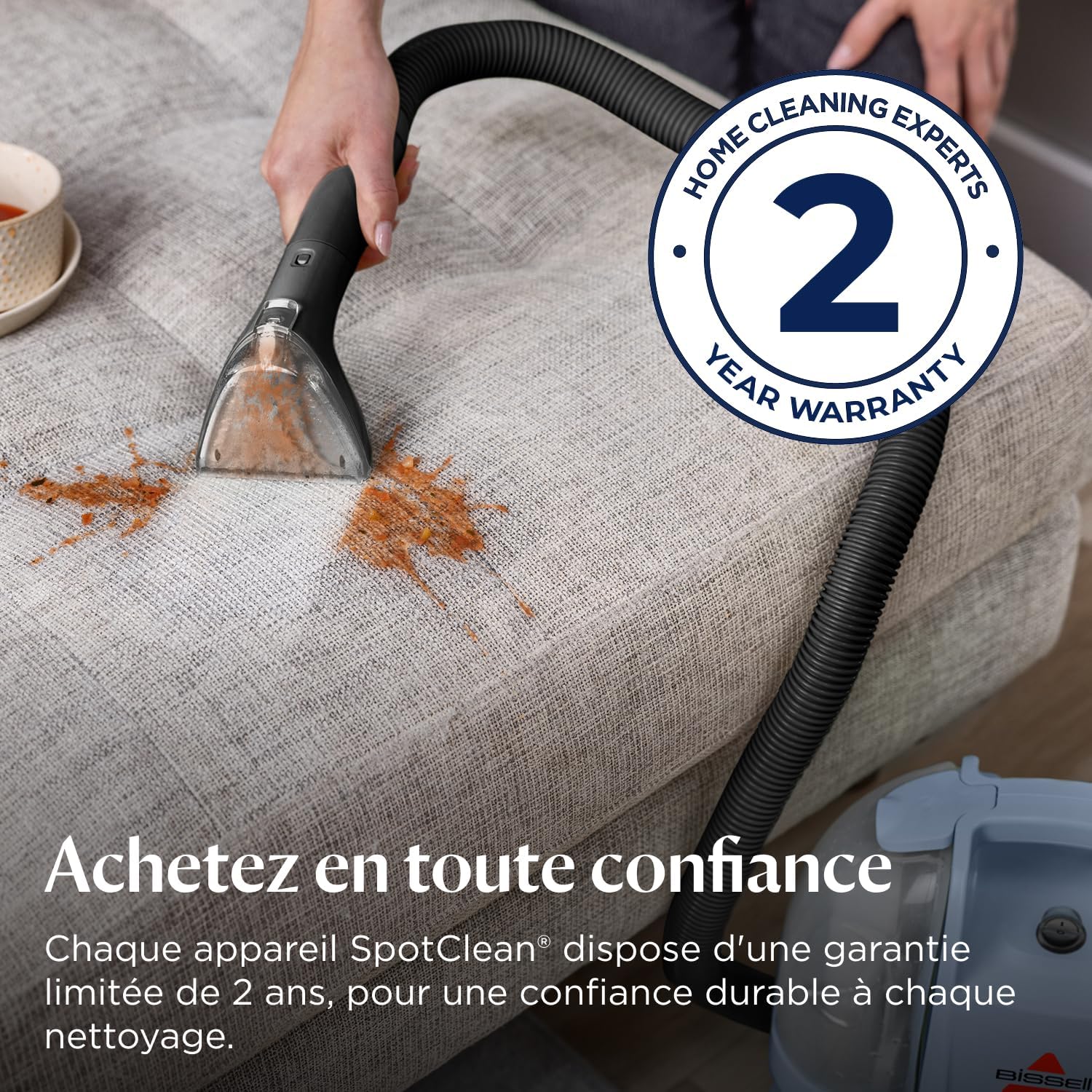 BISSELL - SpotClean Mini - léger, filaire, portable, multi-surfaces - 4103N