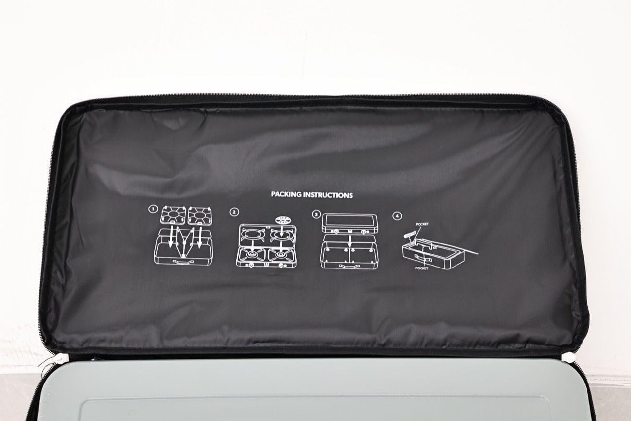 CADAC - 2-Cook 3 - cuisinière portable acier/aluminium - sac inclus - 30mBar