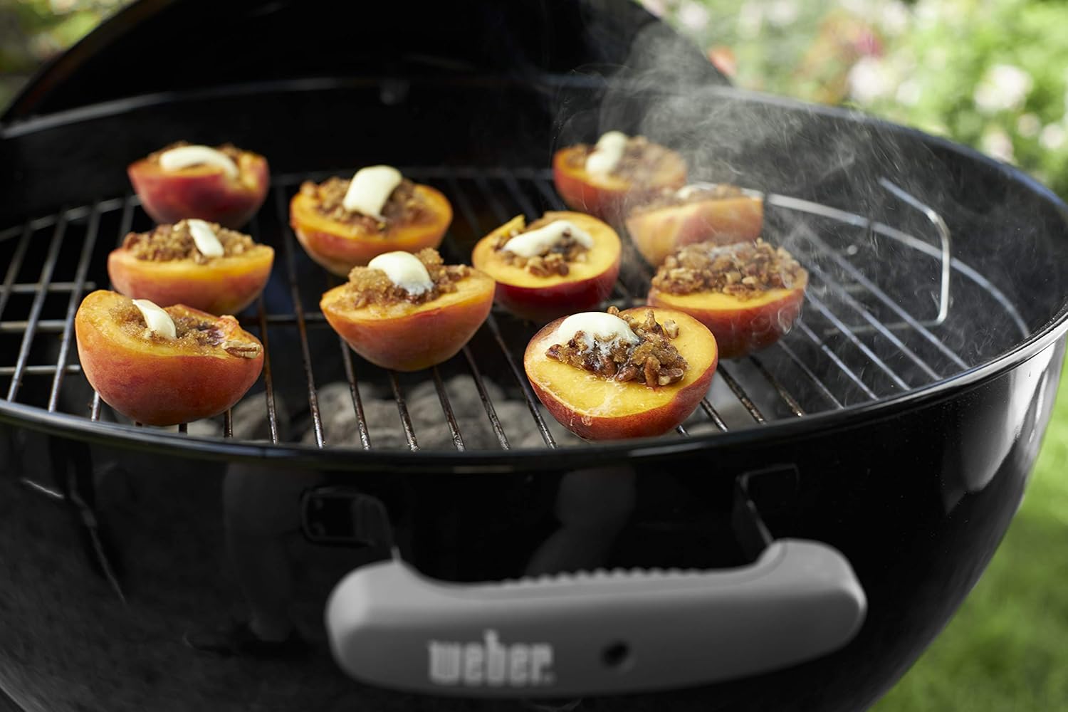 Weber - Classic Kettle - 57 cm - acier émaillé, One-Touch, thermomètre