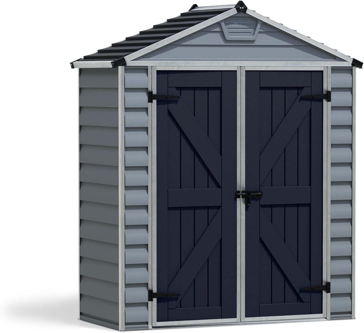 Canopia by Palram Abri de Jardin en Kit Skylight 1.7m², Cadre en Aluminium, Panneaux en Polycarbonate, Gris