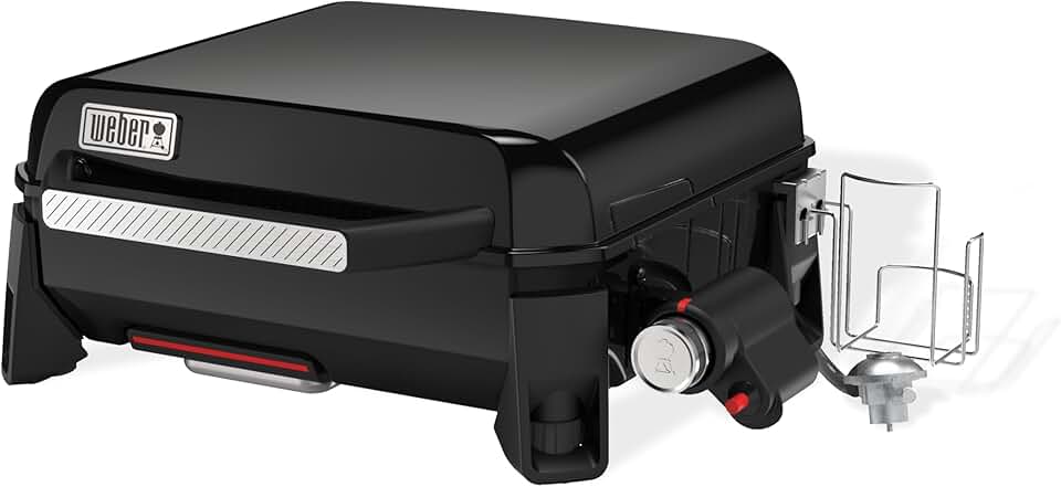 Weber - SLATE GP Premium - 43x41 cm - plancha émaillée, pieds réglables
