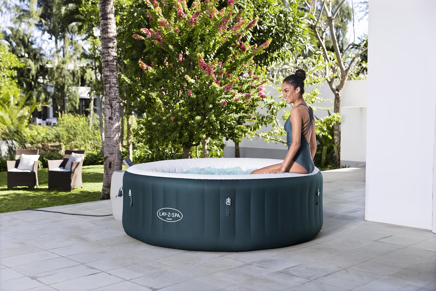 Bestway - Miami AirJet - 196x196x66 cm - spa gonflable 4-6 pers.