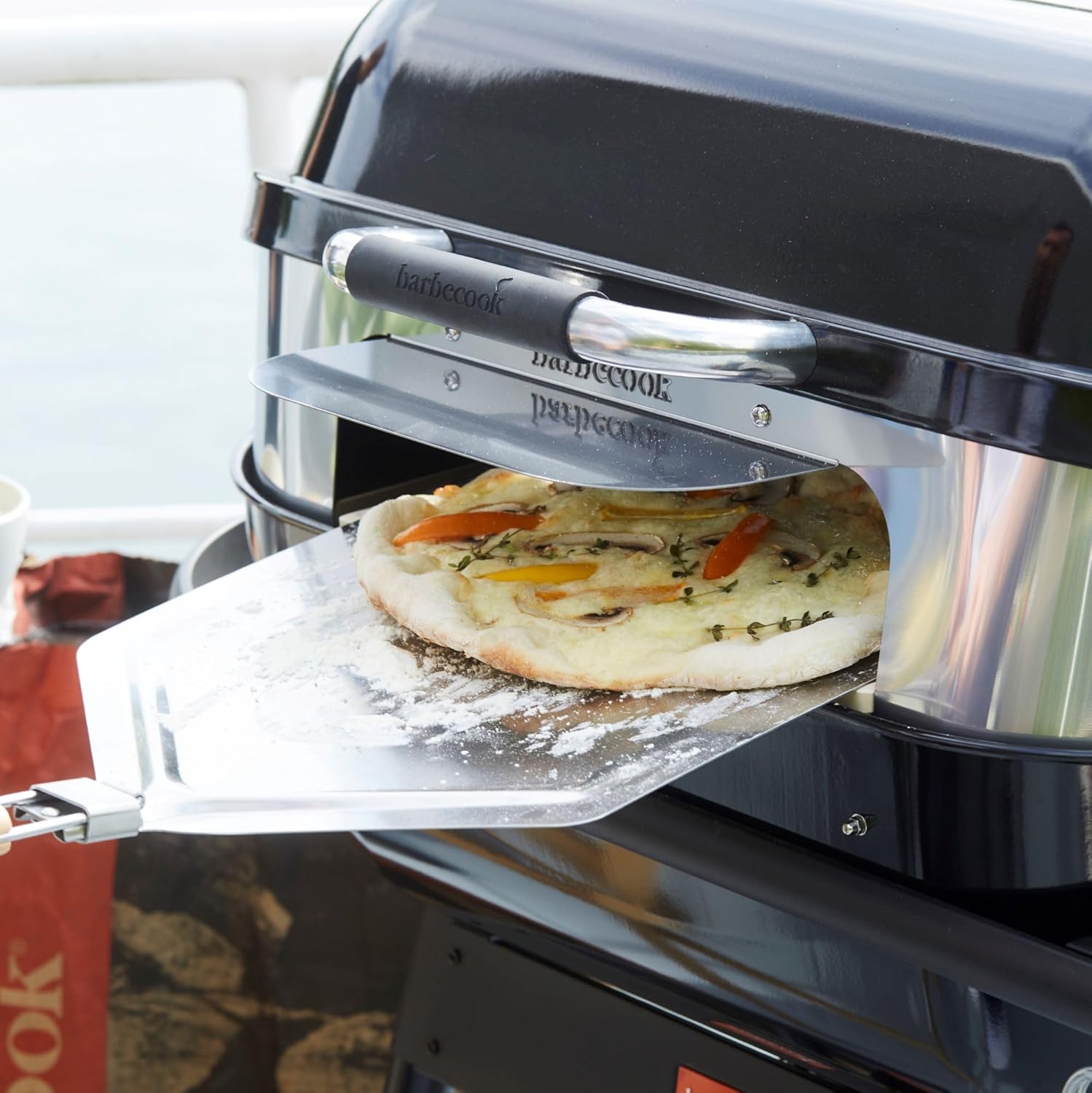 Barbecook - Magnus Premium - 85x64x110cm - barbecue charbon, four à pizza, table