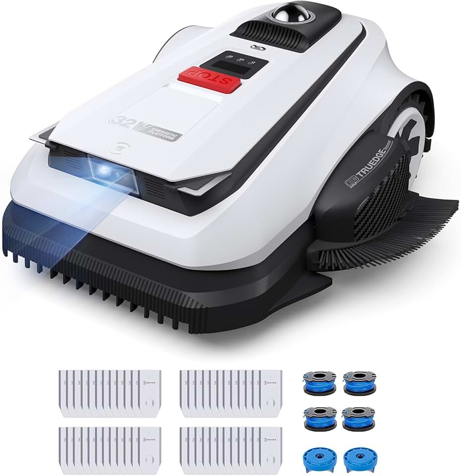 Ecovacs - Goat série A1600 - 1600m² - Navigation LiDAR 360°, cartographie IA, recharge rapide, A1600