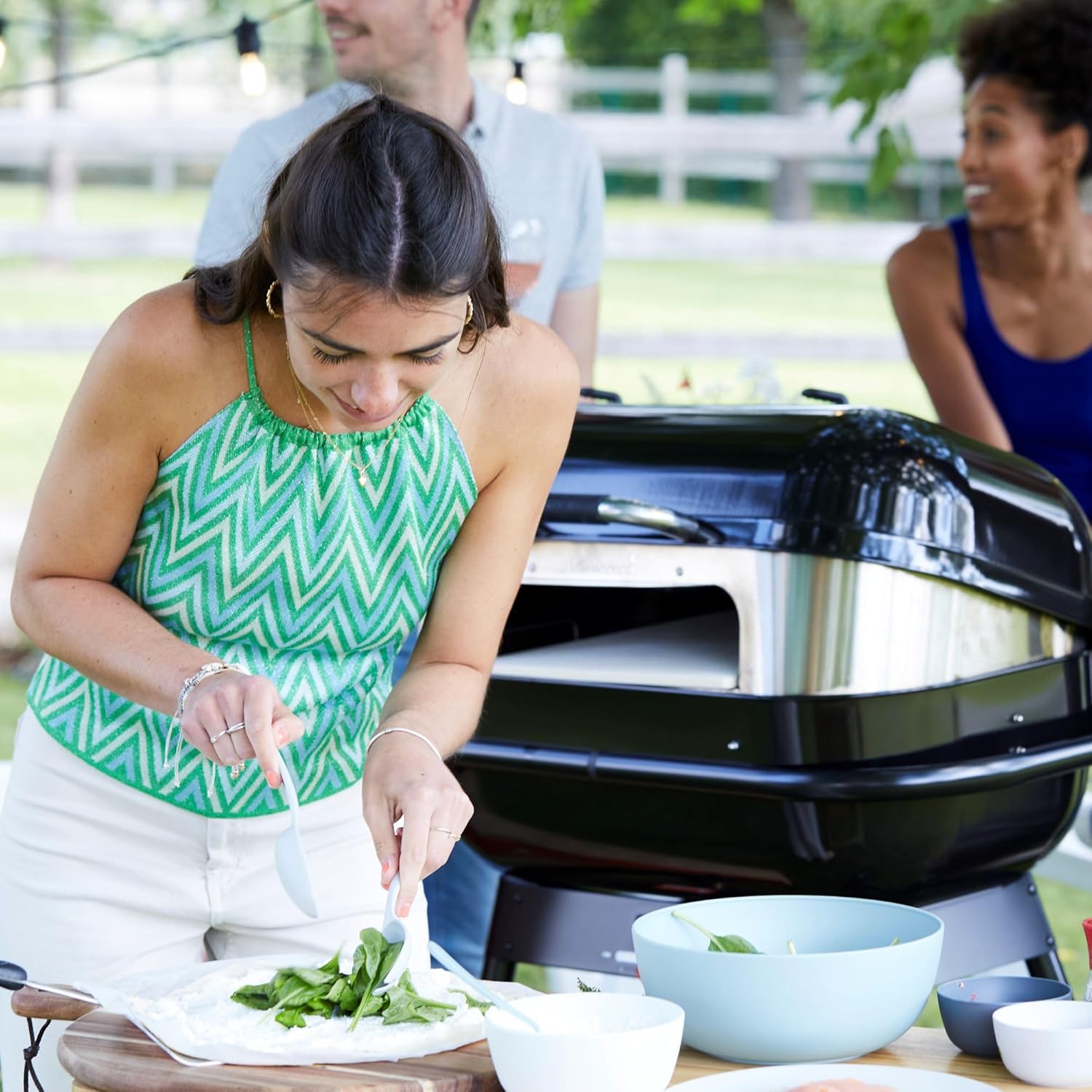 Barbecook - Magnus Premium - 85x64x110cm - barbecue charbon, four à pizza, table
