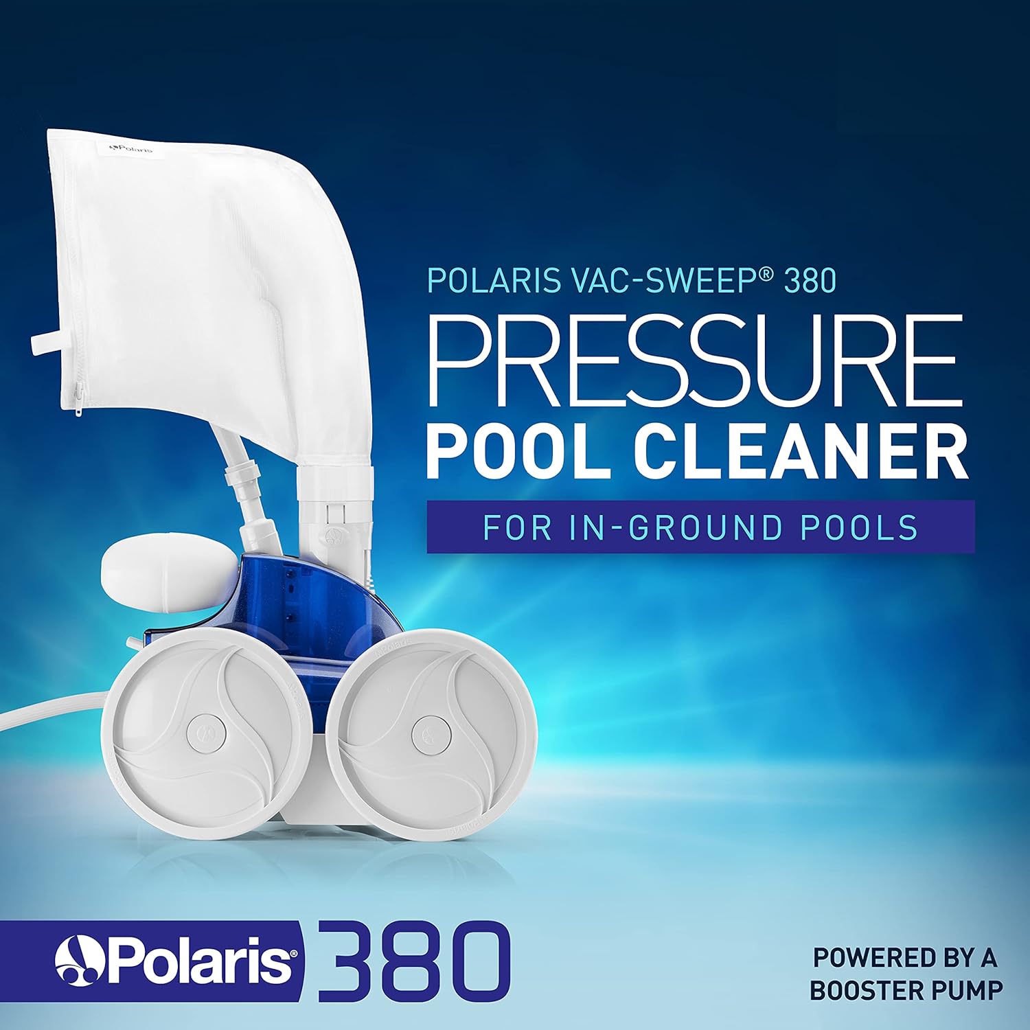 Polaris - 380 (Série 380) - Nettoyeur piscine - Puissant et autonome