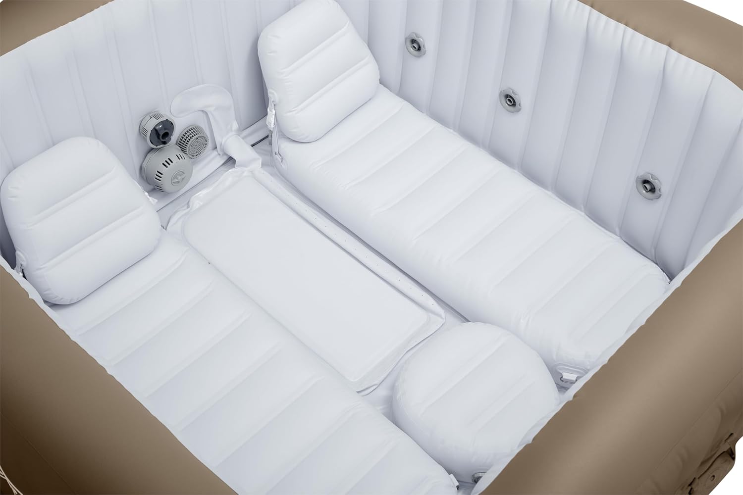 Bestway - Lay-Z-Spa Palma Hydrojet Pro - carré 5-7 places - spa gonflable
