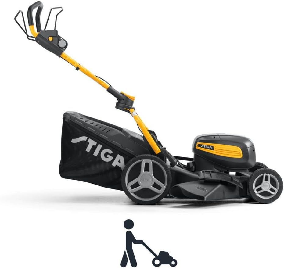 STIGA - Combi 753e V Kit - 51 cm - tondeuse batterie 48V, 1,5KW, 2x7.5Ah