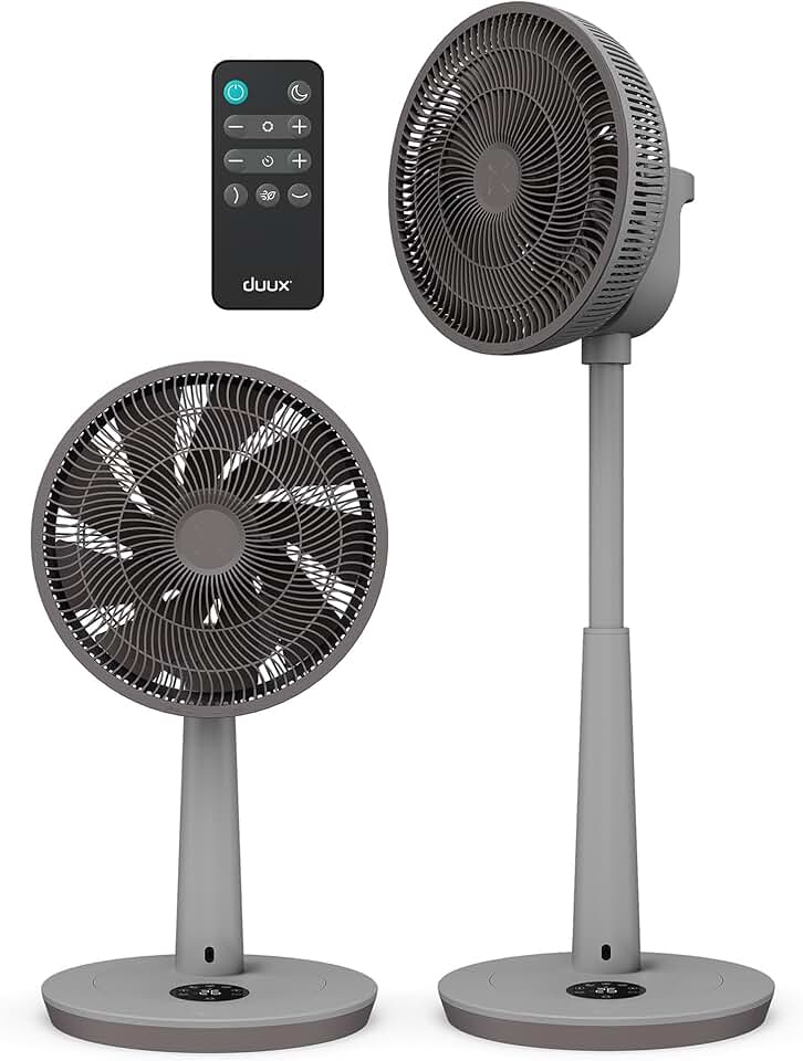 Duux - Whisper 3 - 73–95 cm - ventilateur 26 vitesses, économe, oscillant