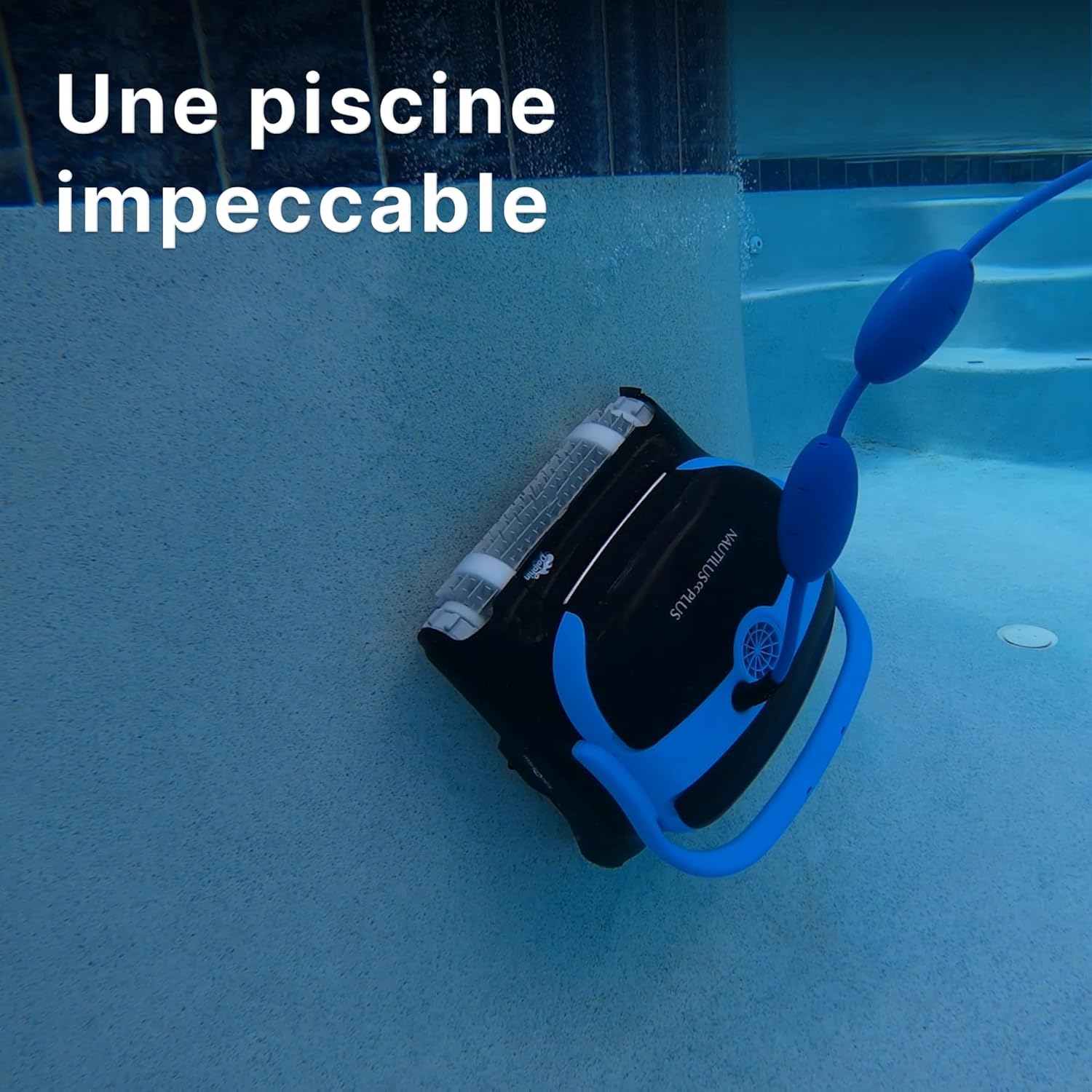 Dolphin - Nautilus CC Plus - 12m - robot fond et parois, double filtration, programmateur, planification intelligente