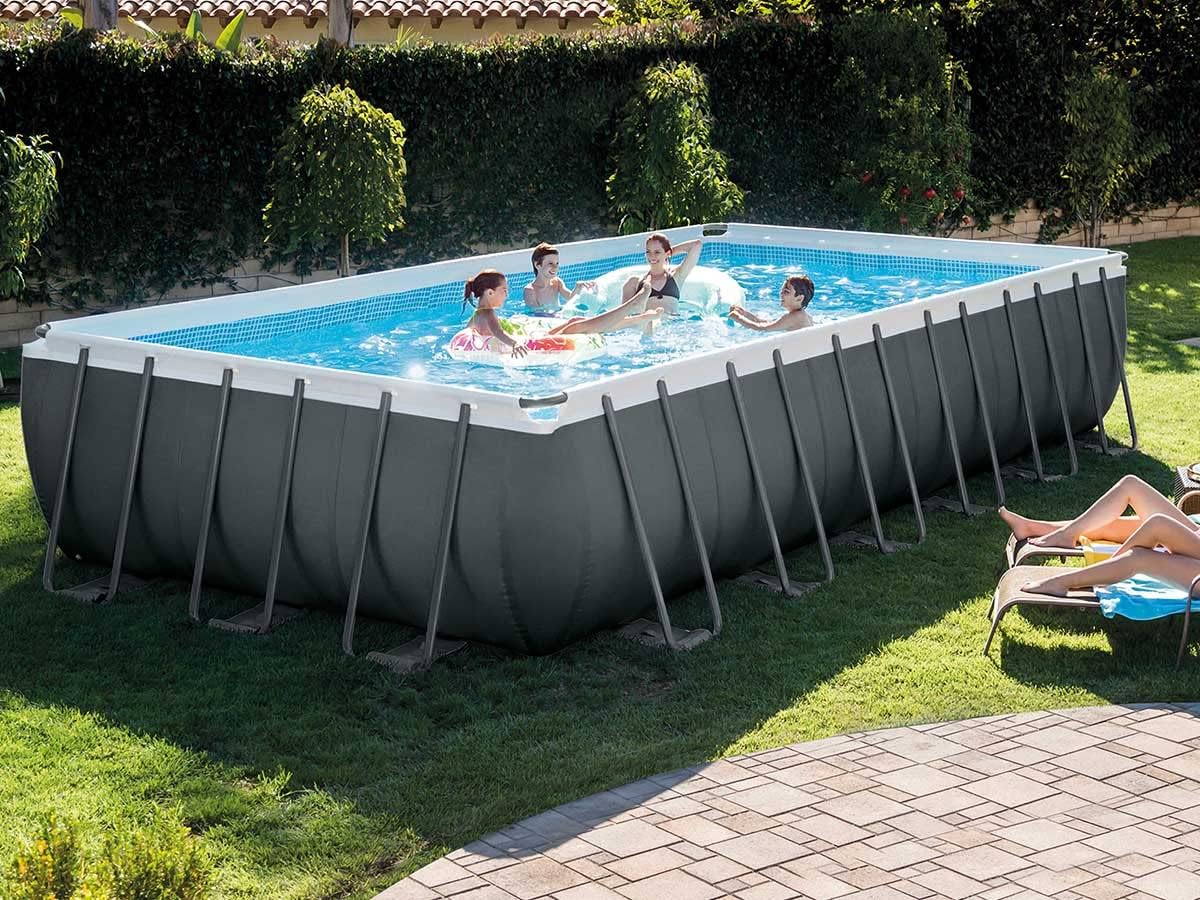 Intex - Ultra XTR Tubulaire - 7,32x3,66x1,32m - Piscine rectangulaire
