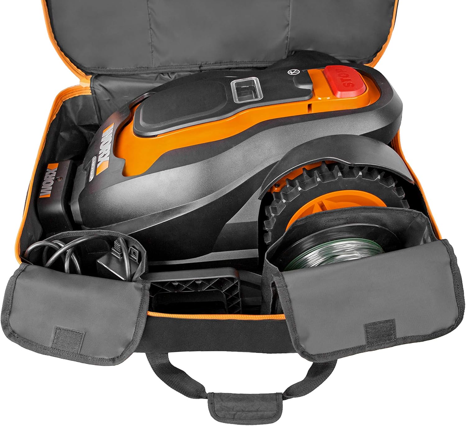 WORX - sac de rangement robot tondeuse, solide, compact - WA0197