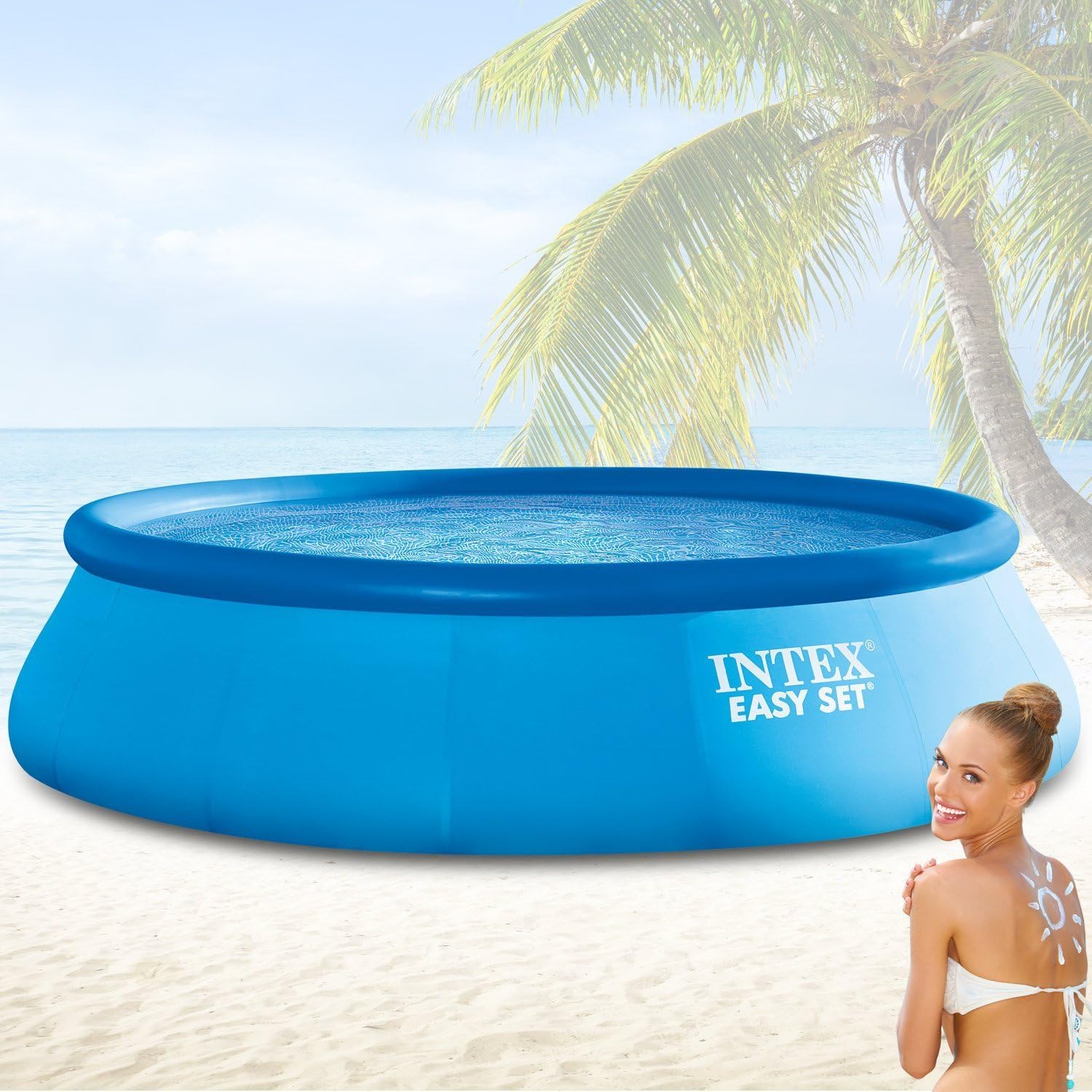 Intex Easy Set Piscine autostable Ø 366 x 91 cm