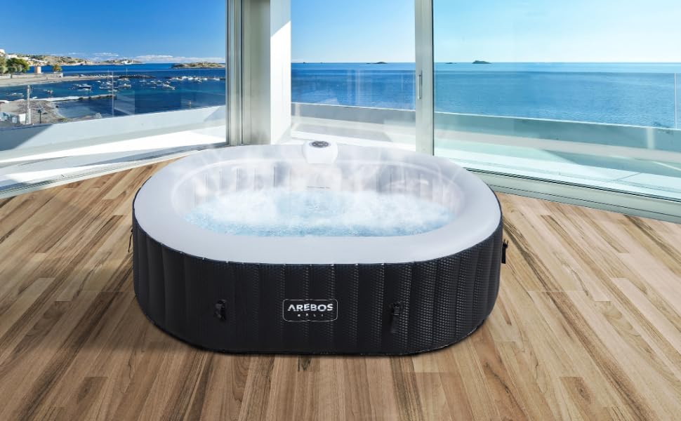 Spa Pool mit LED Licht