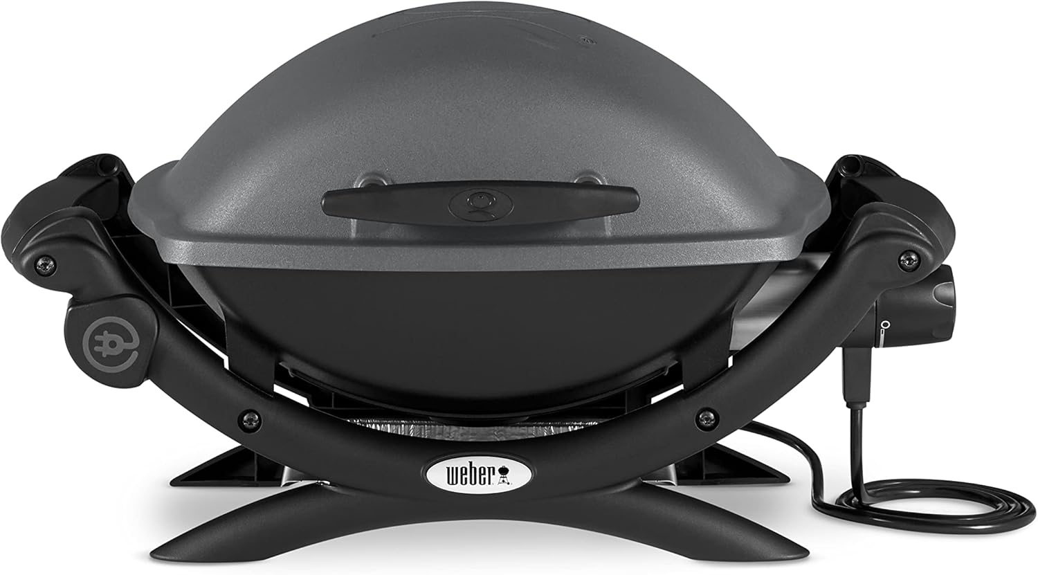 Weber - Q Barbecue Kettle - 1400 - noir/gris, rectangulaire, aluminium