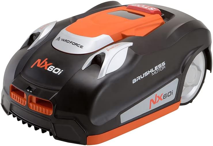 Yard Force - NX60i - robot tondeuse 600m², appli contrôle, capteurs ultrasons NX60i