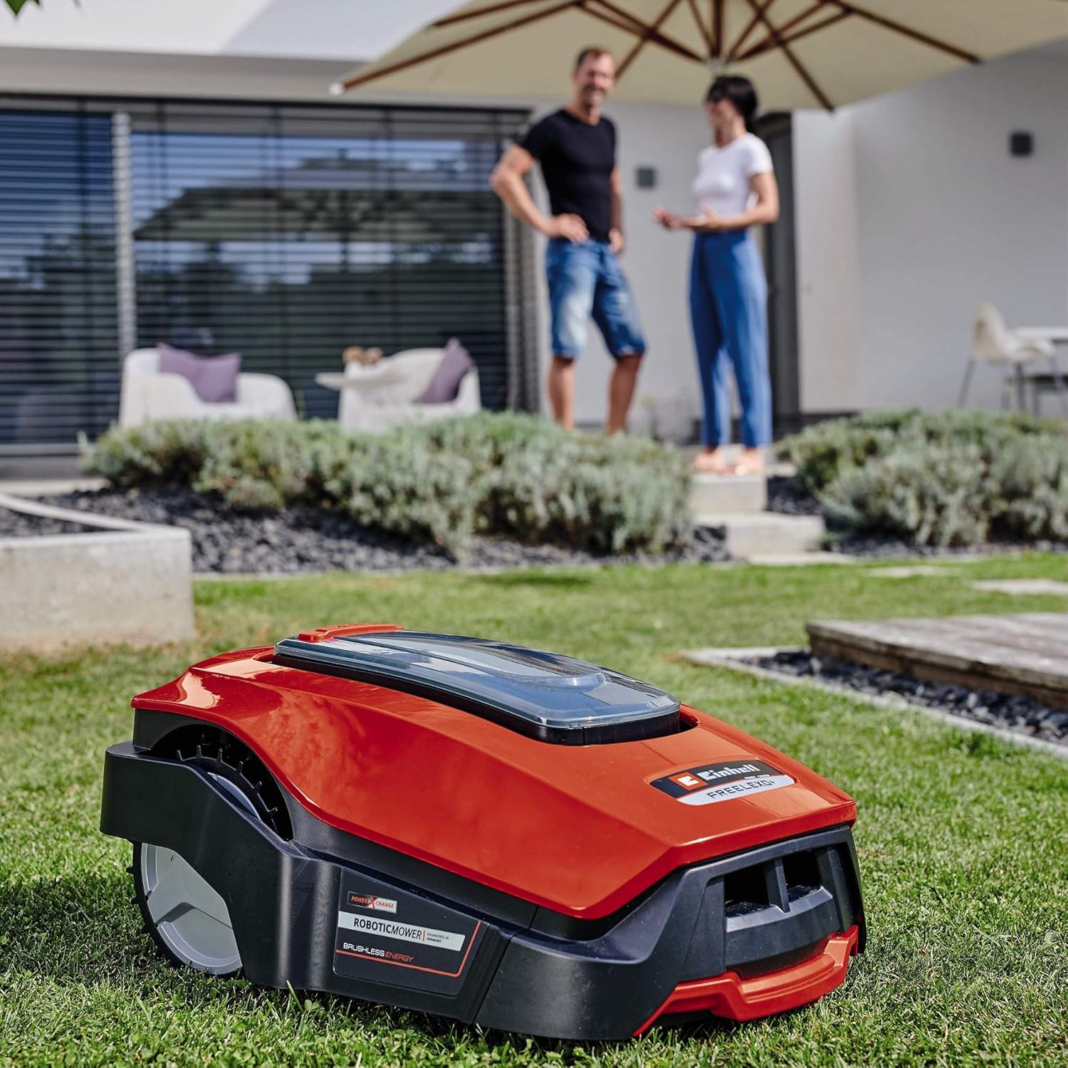 Einhell - FREELEXO série - pour 800 m² - Bluetooth, pente 35%, LCD, 800-LCD-BT