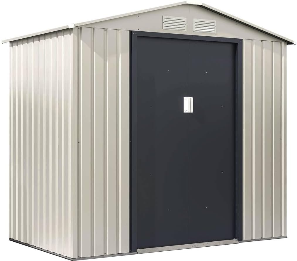 Habitat et Jardin - Nebraska - abri métal 4,07 m² - double porte