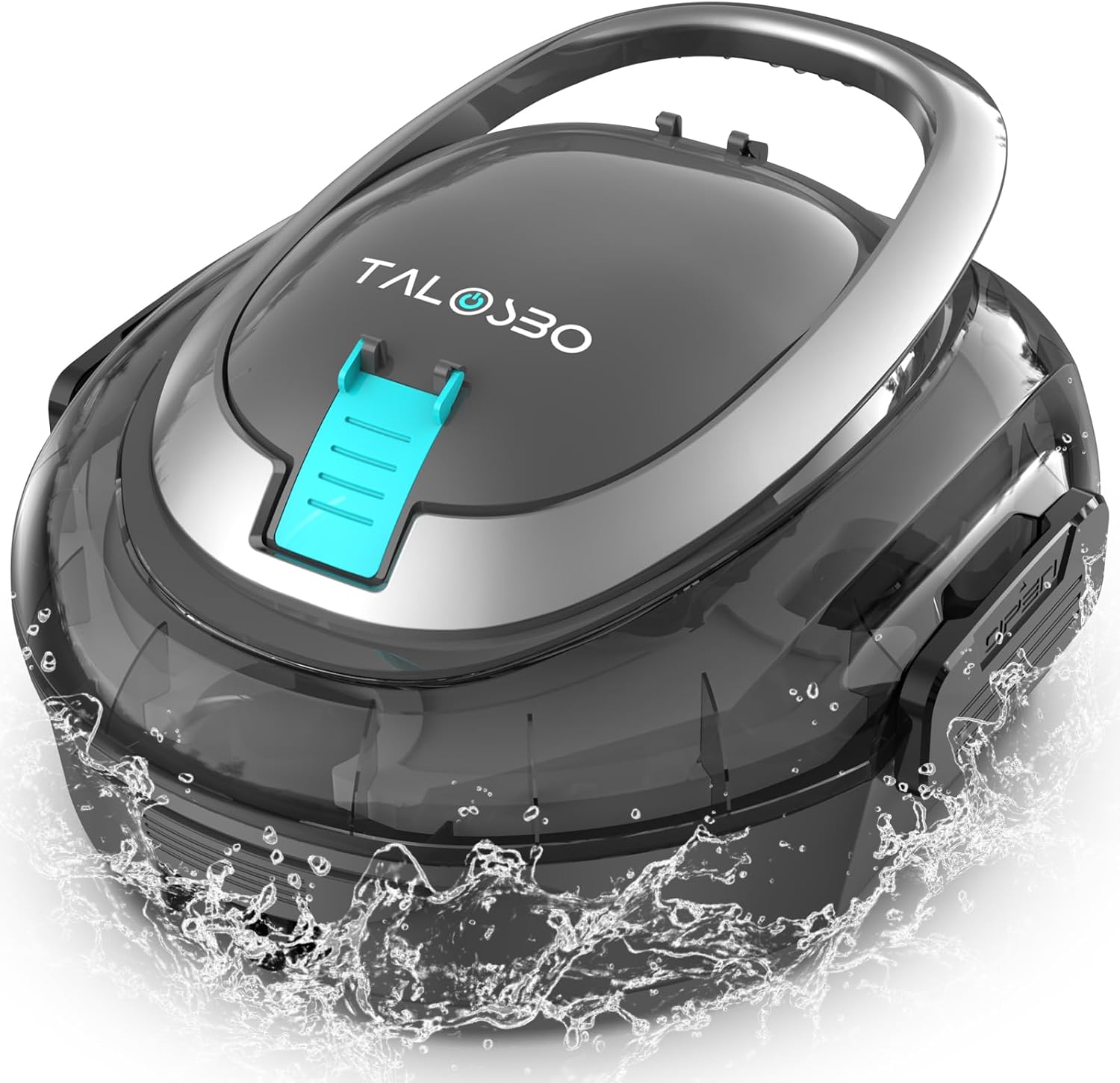 TALOSBO - S2 Robot piscine - 90 min autonomie, double filtration, double moteur, stationnement auto, 2026 TALOSBO S2