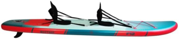 Wattsup - Sup Stand Up Paddle Gonflable - Gamme First - Dropstitch - Pack Complet : Pagaie Leash Pompe Sac de Transport