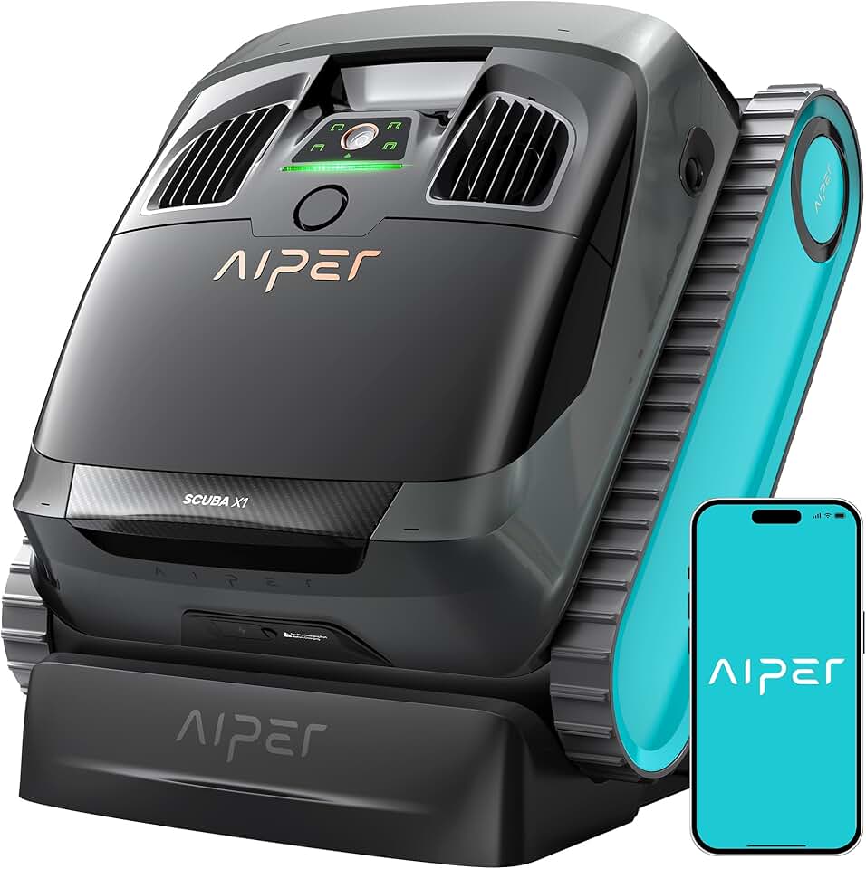 AIPER - Scuba X1 série - dimensions non précisées - nettoyage intelligent ligne d'eau, filtration ultra-fine, Scuba X1