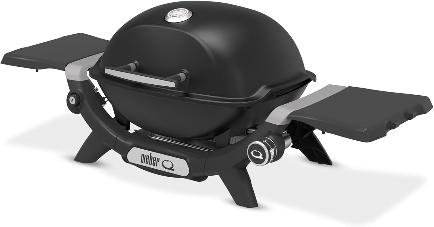Weber - Q 1200N - barbecue gaz compact, fonte émaillée, allumage électronique