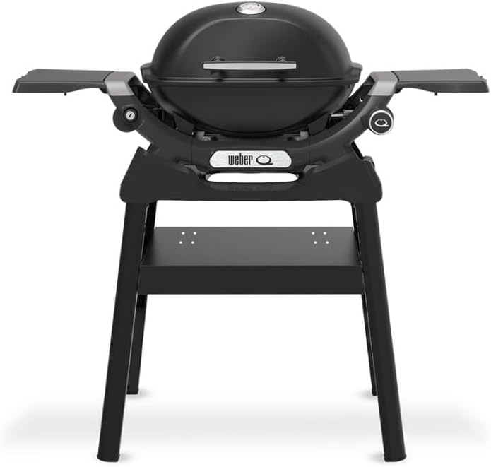Weber - Q 1200N série - compact, gaz, pied inclus, coloris noir