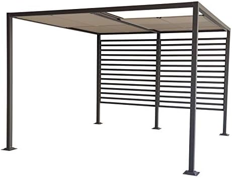 Jet-line - Amun - 3x4m aluminium - toit réglable, protection soleil