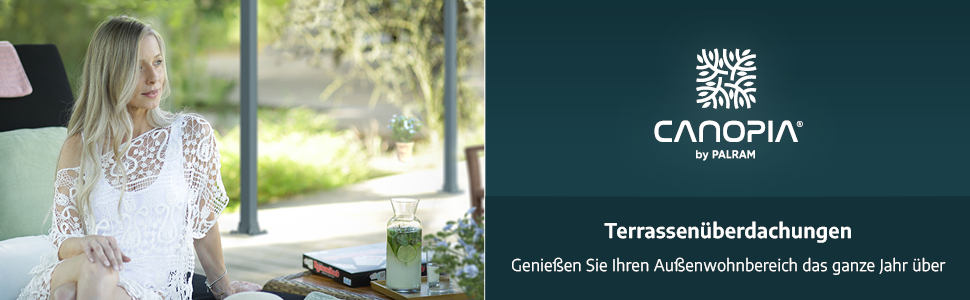 Palram Canopia Toit de terrasse
