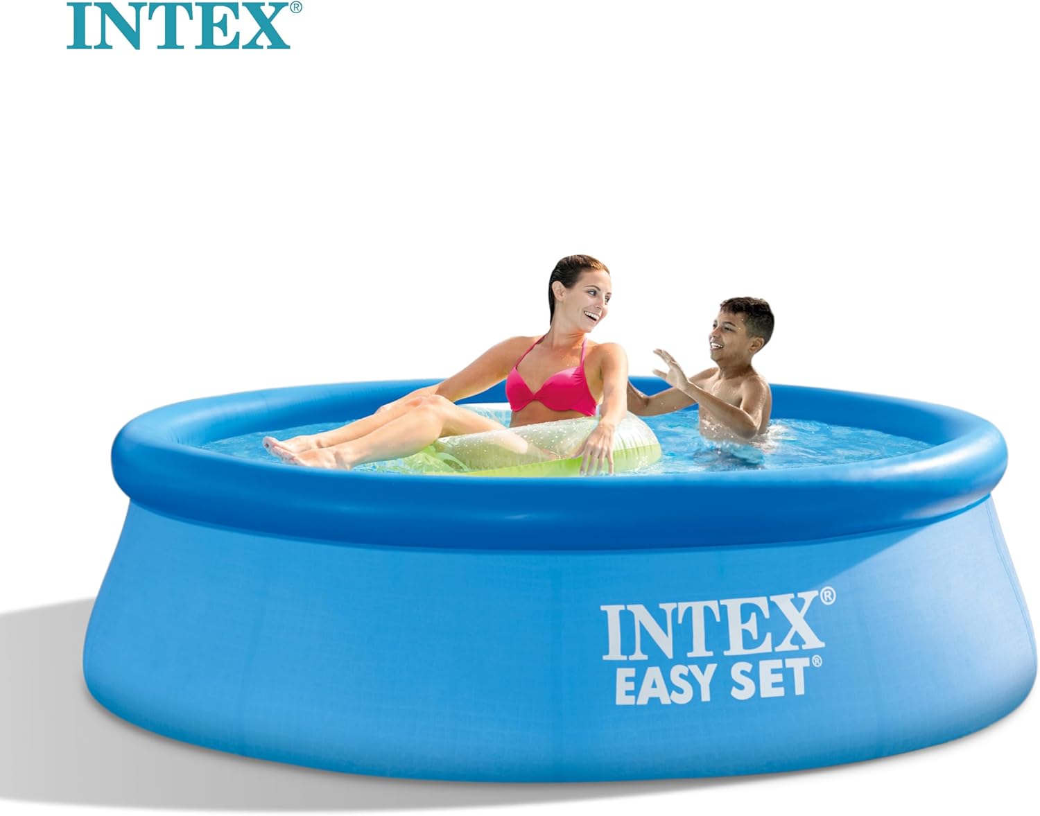 Intex - Easy Set Piscine autoportante - 244x244x76 cm - 2400L - 28110NP