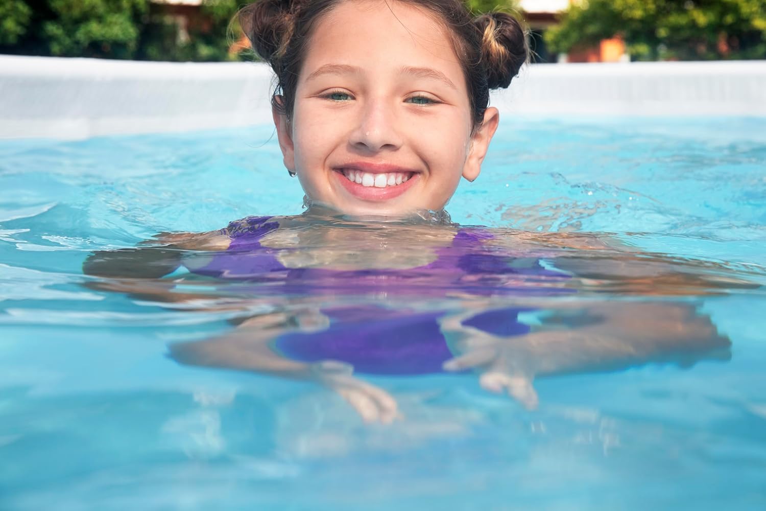Bestway - Steel Pro Max piscine hors sol, 305x200x84cm, gris