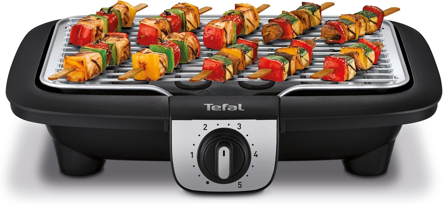 Tefal - Easy Grill 2en1 - plancha, 2100 W, peu de fumée - YY3818FB