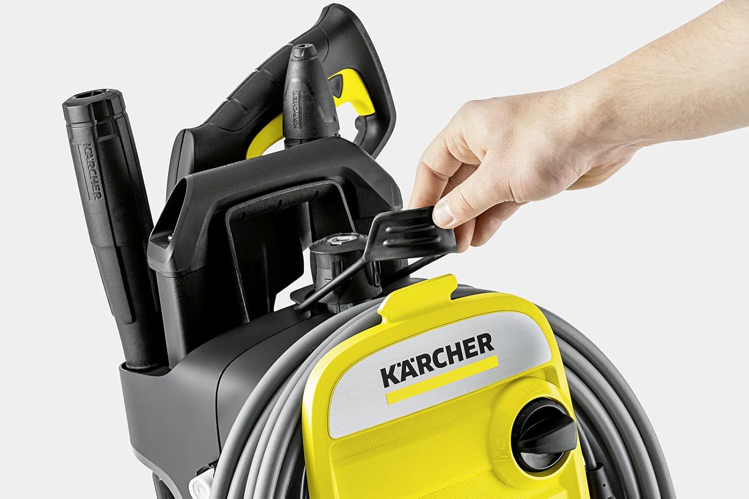 Kärcher - K7 Compact - 180 bar, 600 l/h - Nettoyeur haute pression, 16 kg, rotabuse, lance