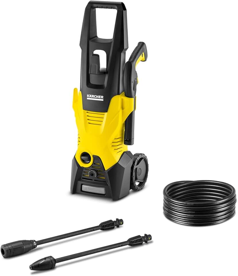 Kärcher - K 3 - 25 m²/h, 120 bars, débit 380 l/h - pistolet & accessoires
