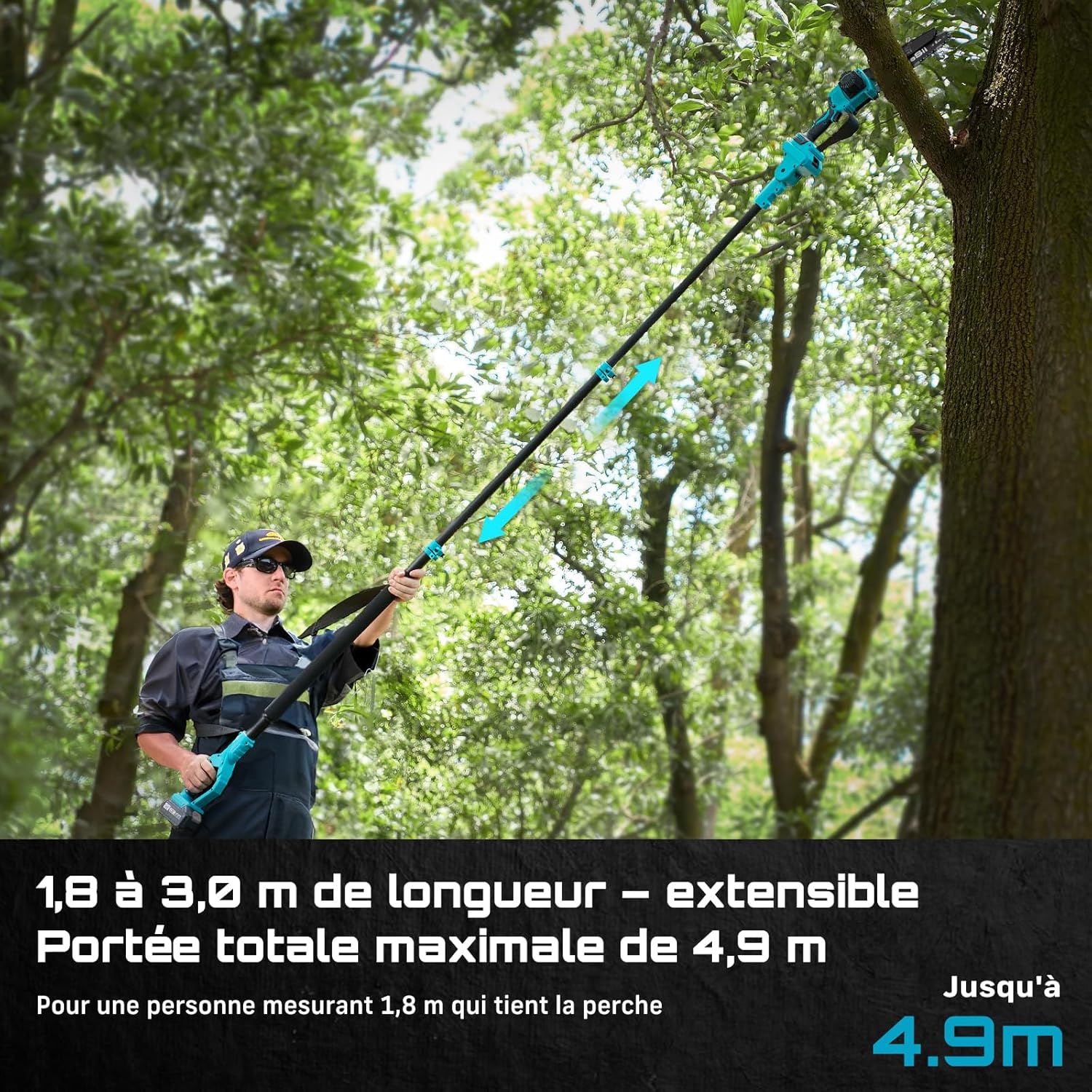 SEESII - PS810 - mini tronçonneuse 8