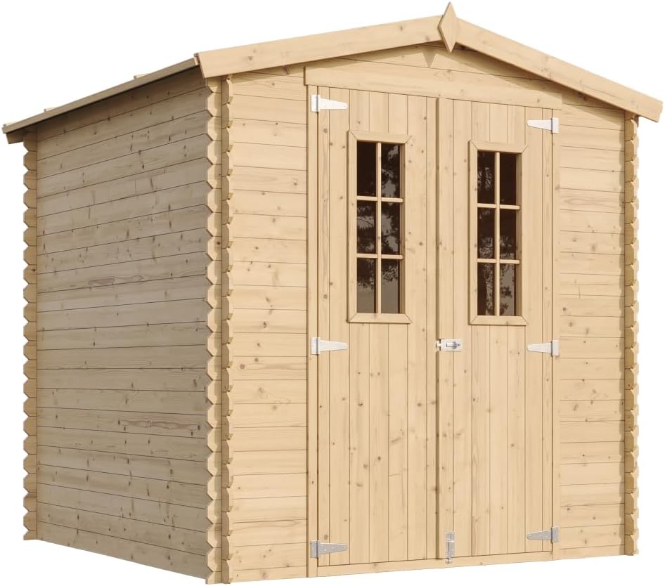 Abri jardin bois traité 3.53 m2,