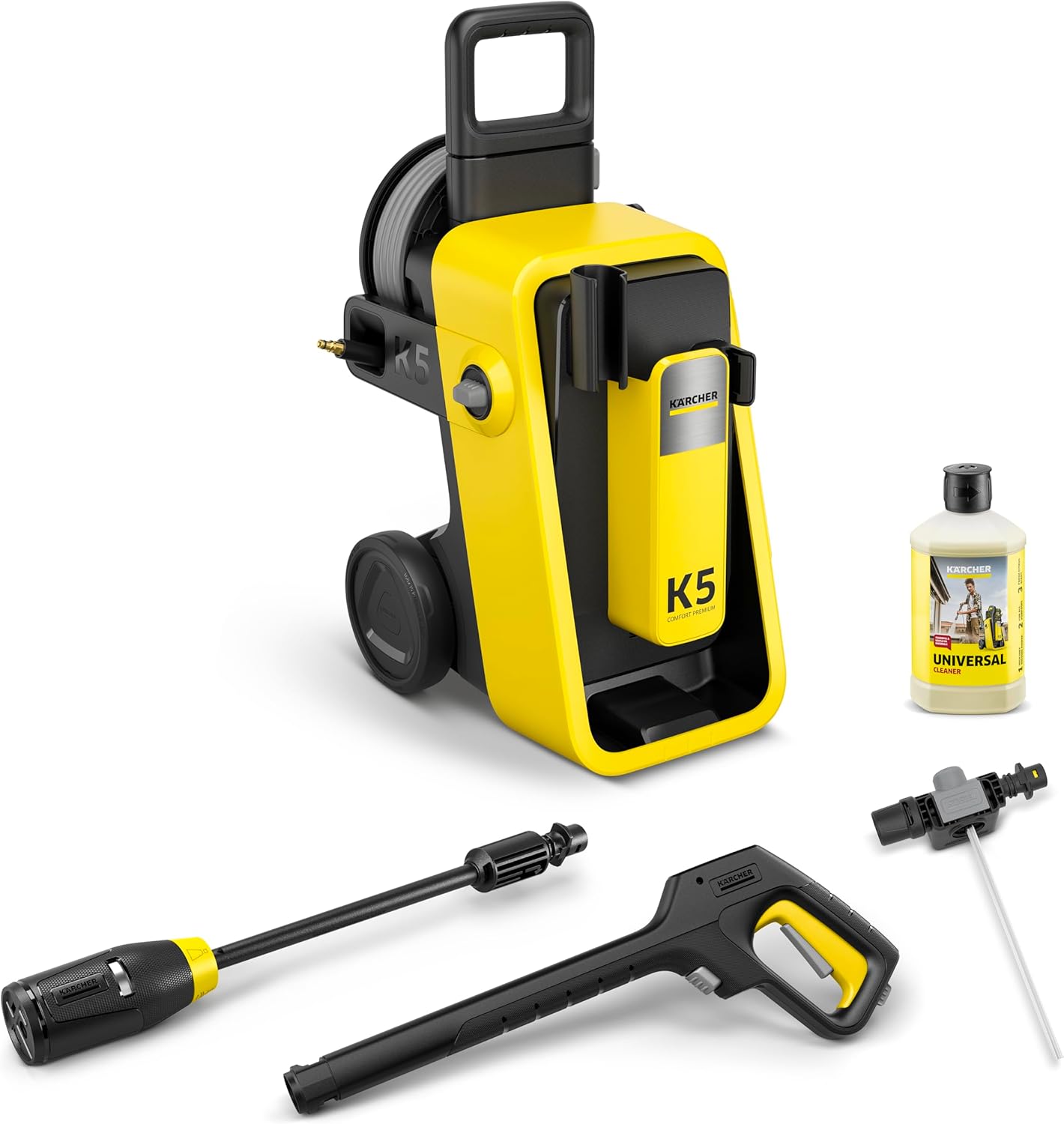 Kärcher - K 5 Comfort Premium - 145 bar, 500 l/h, 40m²/h, tuyau flexible