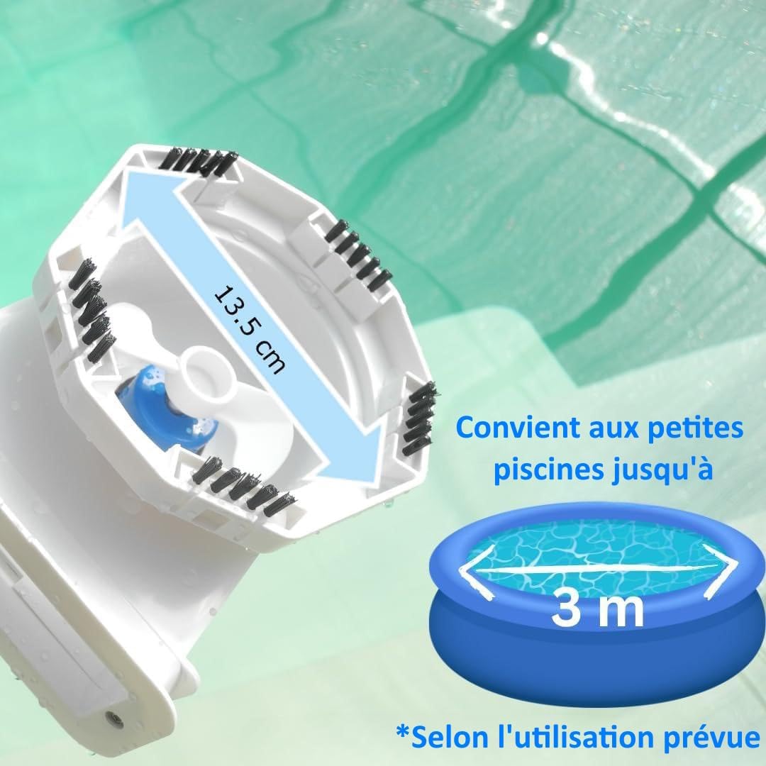 Poolwonder – V2 – Nettoyeur Piscine Batterie Lithium Compact, Autriche