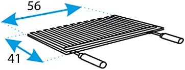 Imex El Zorro - Barbecue inox avec grille fer - 71406