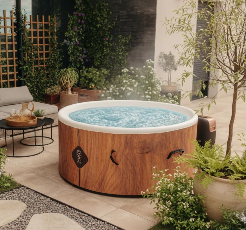COCO SPA - Spa Gonflable 150 cm - 800 L - 140 jets - 2240 W