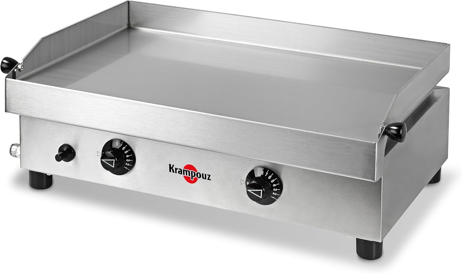 Krampouz - Plancha Samba - 54x33 cm inox - 2 zones, 2 brûleurs, 3000W, PFSB2MA-KR