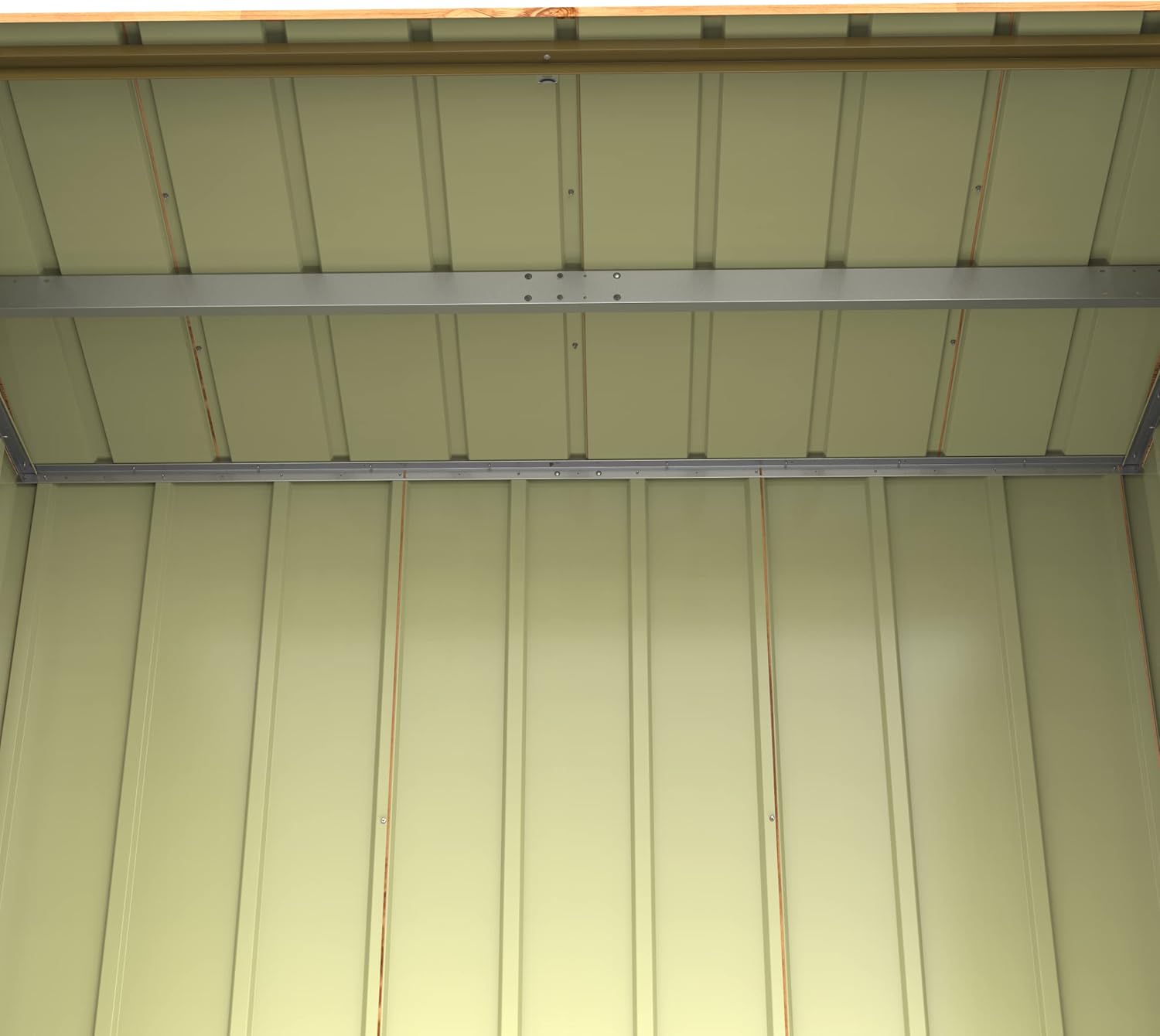 Duramax – abri à vélos double, 203x101x146 cm, portes verrouillables, finition bois
