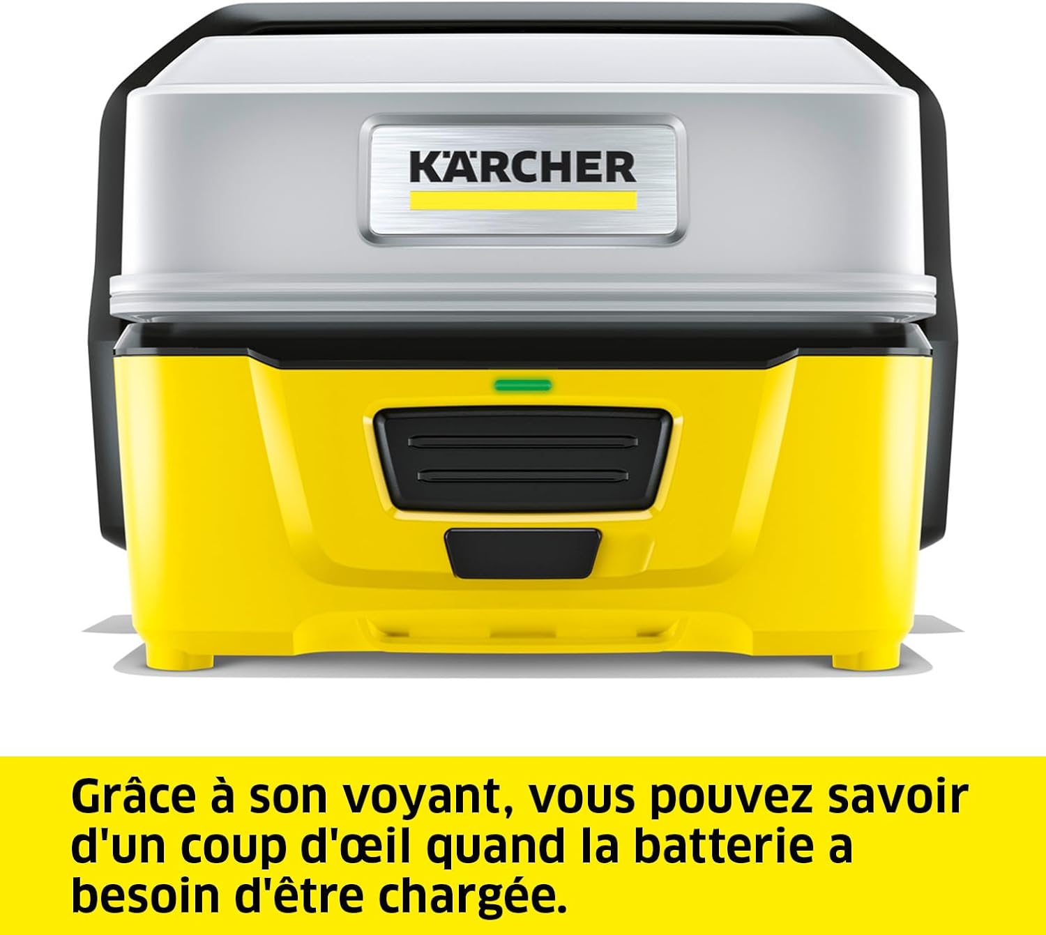Kärcher - OC 3 - 2,2 kg - basse pression, batterie Lithium-Ion, 4 L, tuyau 2,8 m